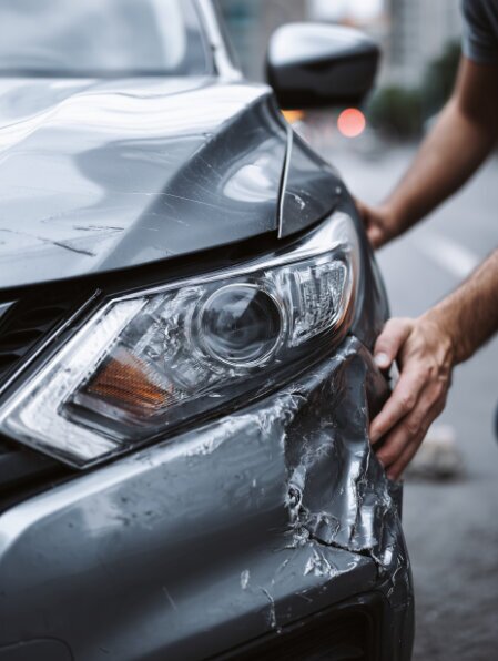 Karosseriearbeit in der Werkstatt